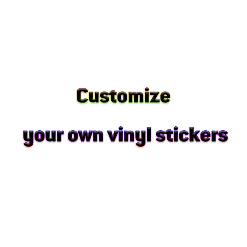

Customize your car sticker, please send your design