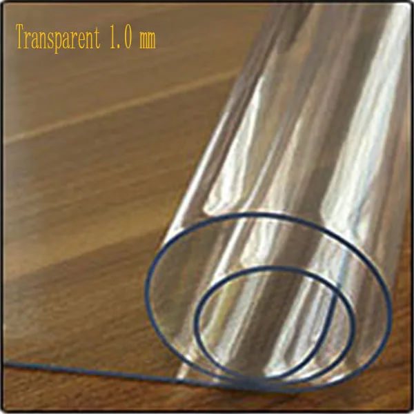 1mm PVC скатерть скатерти из водонепроницаемого материала; крышка с кухня картины маслом скатерть из мягкого стекла Ткань Домашний текстиль 1,0/1,5/2,0 - Цвет: 1mm