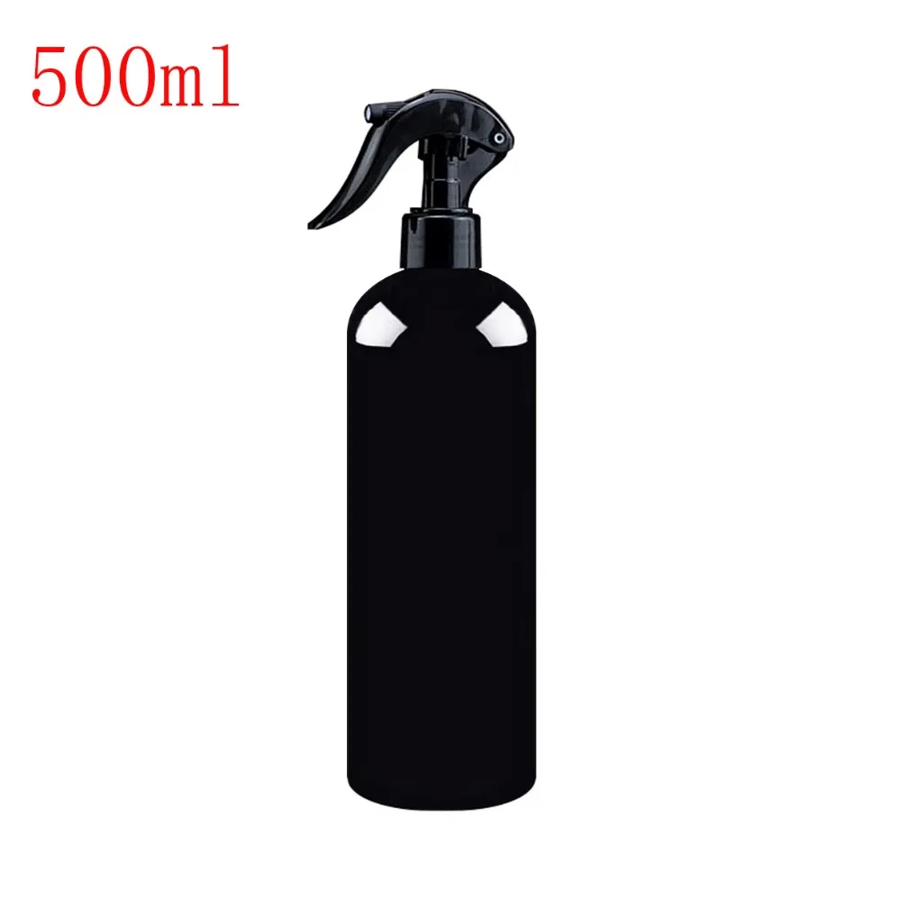 500 мл черная пустая бутылочка с распылителем воздушный контейнер для полива