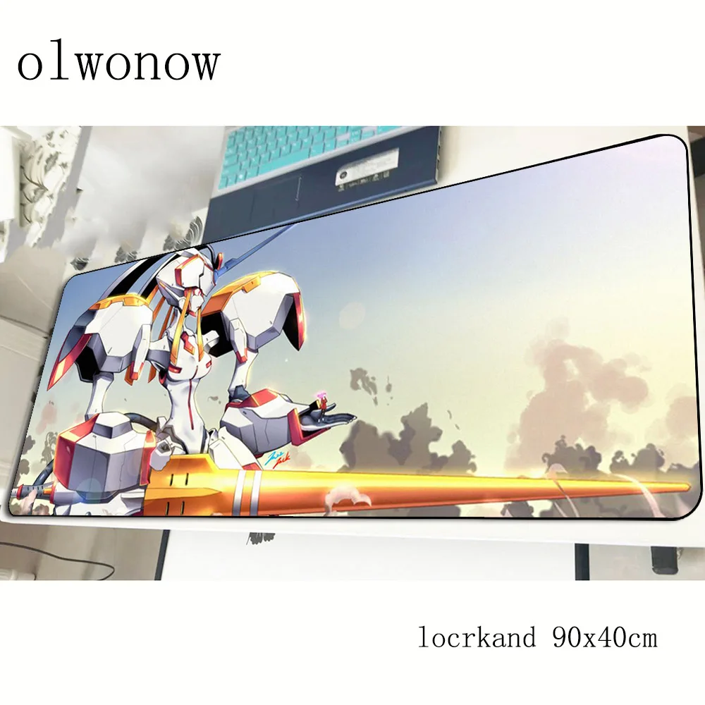 darling in the franxx pad mouse computer gamer HD print 900x400x3mm padmouse High quality mousepad gadget office mats | Компьютеры и