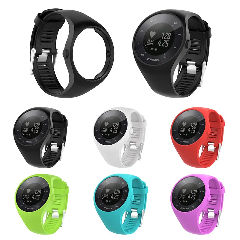 Силиконовый ремешок для часов Polar M200 GPS Smartwatch браслет часы спортивные силиконовый