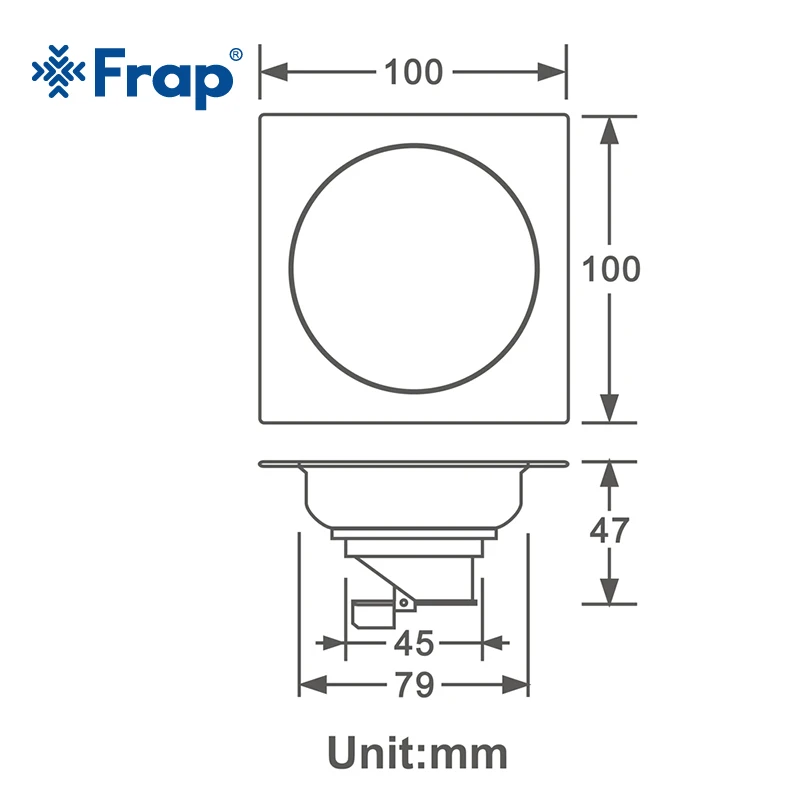 

Frap Tile Insert Square Floor Waste Grates Bathroom Shower Drain Floor Drain Waste Drain Strainer Cover Stainless Steel Y38086