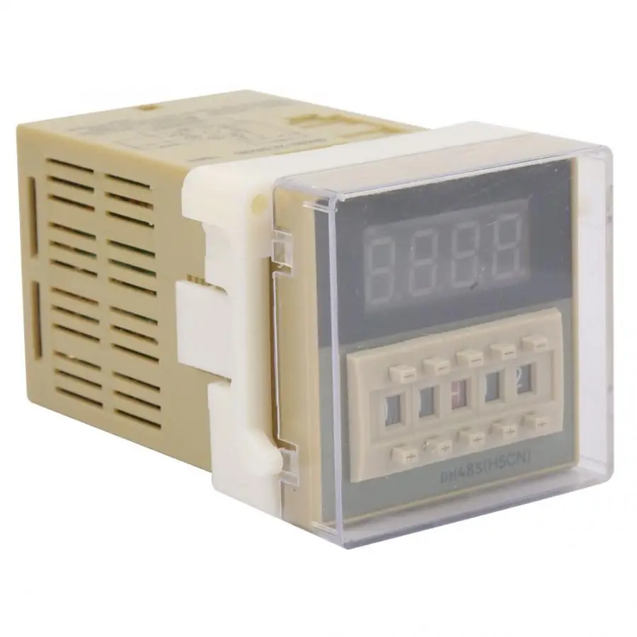 Твердотельное реле SSR 10DA/25DA/40DA DC контроль AC белый корпус Однофазное твердотельное