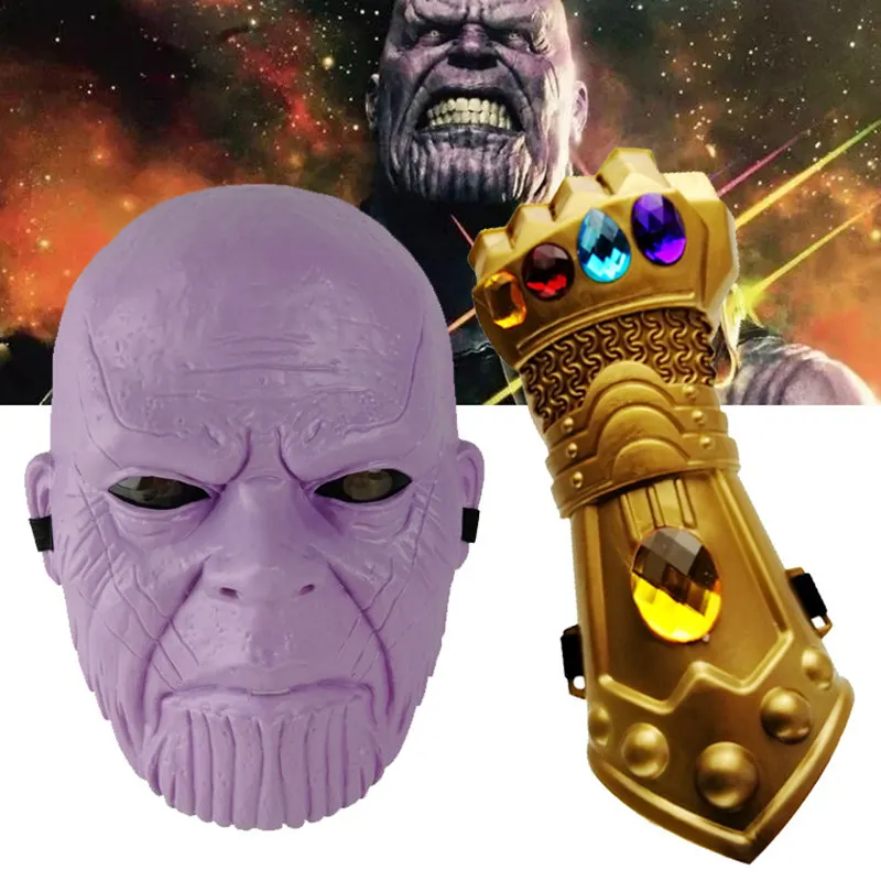 2 шт./лот костюм бесконечности гаунтле косплей реквизит Мстители 3 Бесконечность