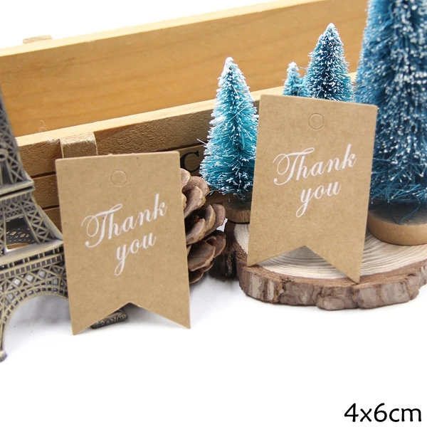Thank You 50 шт крафт много типа Рождественская серия бумажные бирки DIY ярлыки для рукоделия для рождественской вечеринки, бирки для банкнот, Детские упаковочные материалы для подарков - Цвет: Thank You