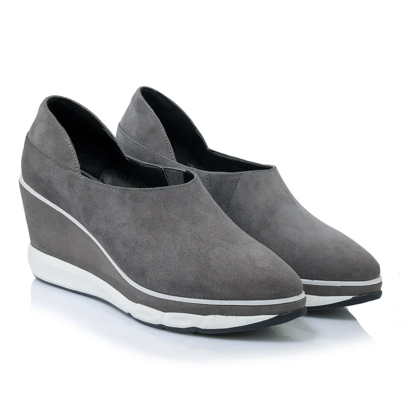 Twisee Sapatos femininos Свадебная клинья Обувь на высоких каблуках для женщин Zapatos Mujer