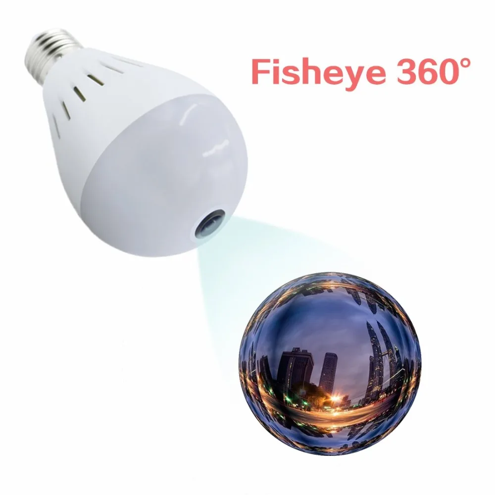 CBAOOO V380S IP камера WiFi 360 градусов безопасности беспроводная камера 1080P умный дом панорамная камера наблюдения светильник