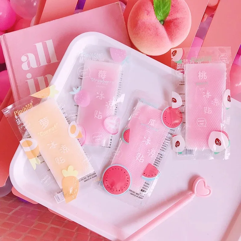 2 шт./компл. охлаждающая гелевая повязка для лихорадки и головной боли холодной