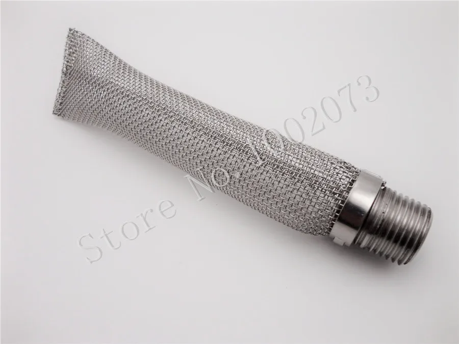 

15cm 6" inch Stainless Steel Home Brew Beer Kettel Filter Hop Bazook Screen Mash Pipe Fitting