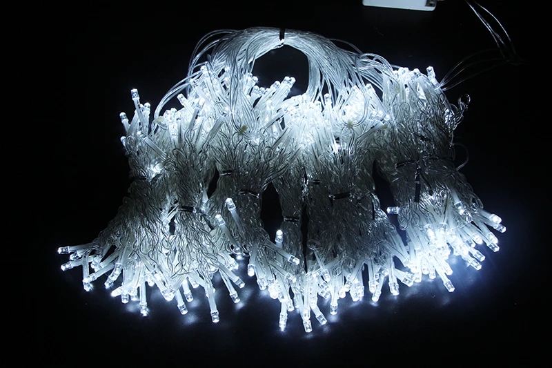2x2/3x3/6x3 м 300 Led сосулька огни строки Рождество Рождественские сказочные огоньки открытый дом для свадьбы/вечерние/шторы/украшения сада
