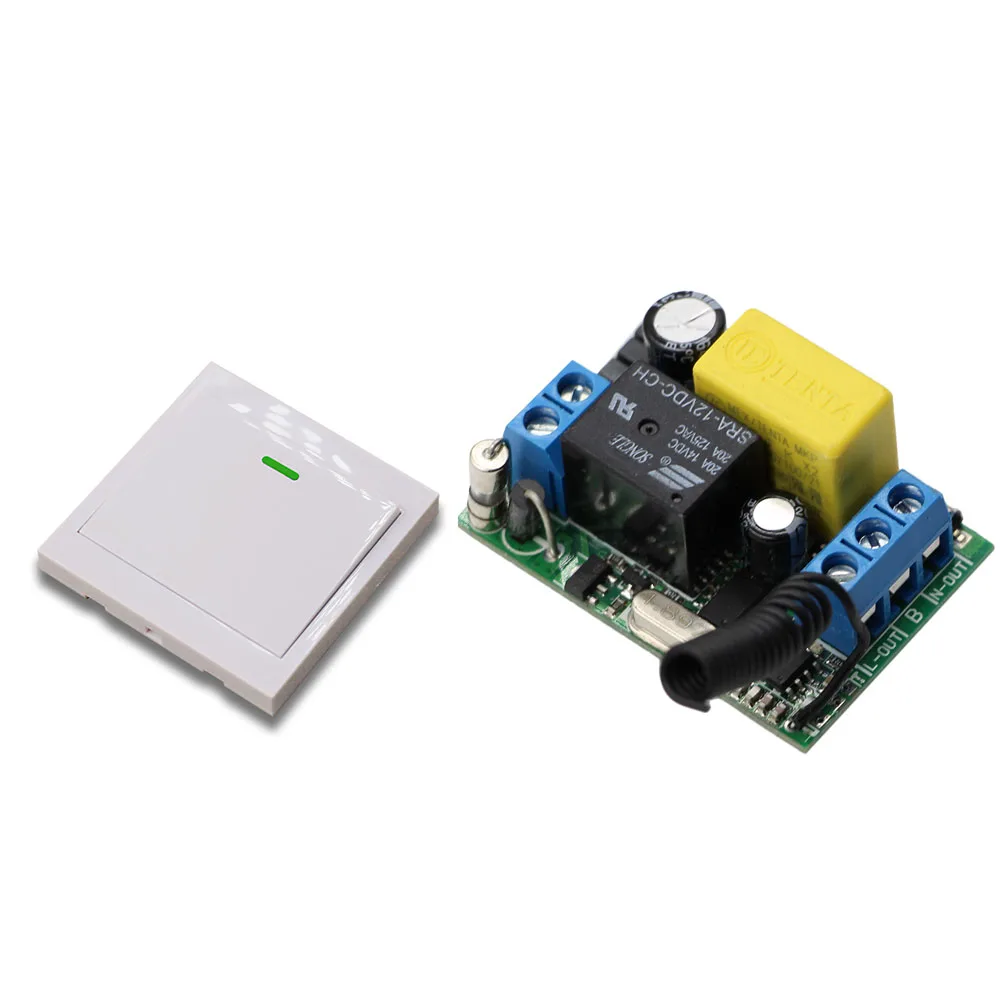 Беспроводной переключатель с дистанционным управлением 220 В переменного тока