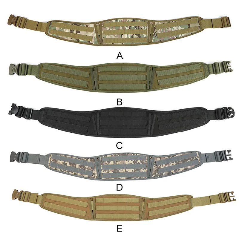 (Тактический) Molle поясной ремень двойного назначения практичные разборные мягкий