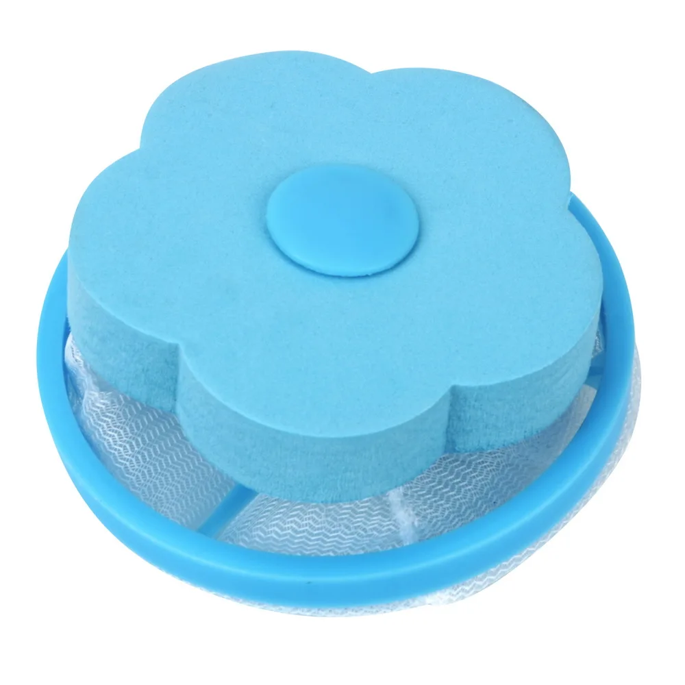 Clothes Hair Removal Catcher Filter Mesh Pouch Cleaning Ball Bag Dirty Fiber Collector Washing Machine Laundry Discs | Дом и сад