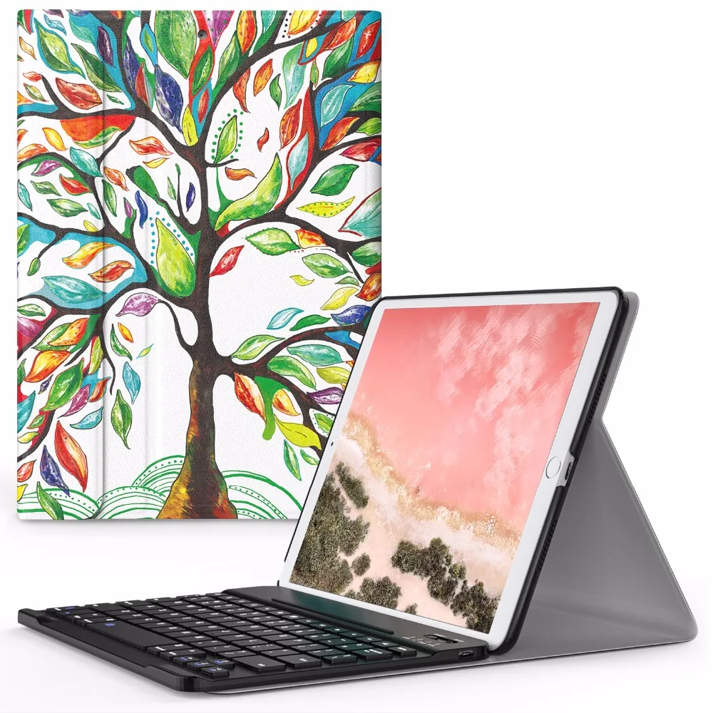 Чехол для клавиатуры для нового iPad Air(3-го поколения) 10," /iPad Pro 10,5-беспроводной чехол для клавиатуры для Apple iPad Air 3