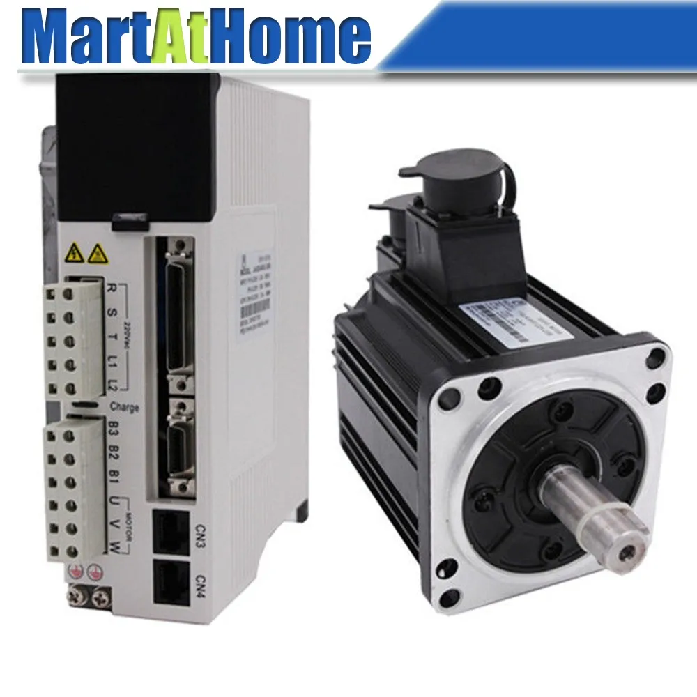 Набор CNC 1 5 кВт 5нм 3000 об/мин 220В AC Серводвигатель JASD15002 20B и 130JASM5152K w/кодировщик # SM740 @