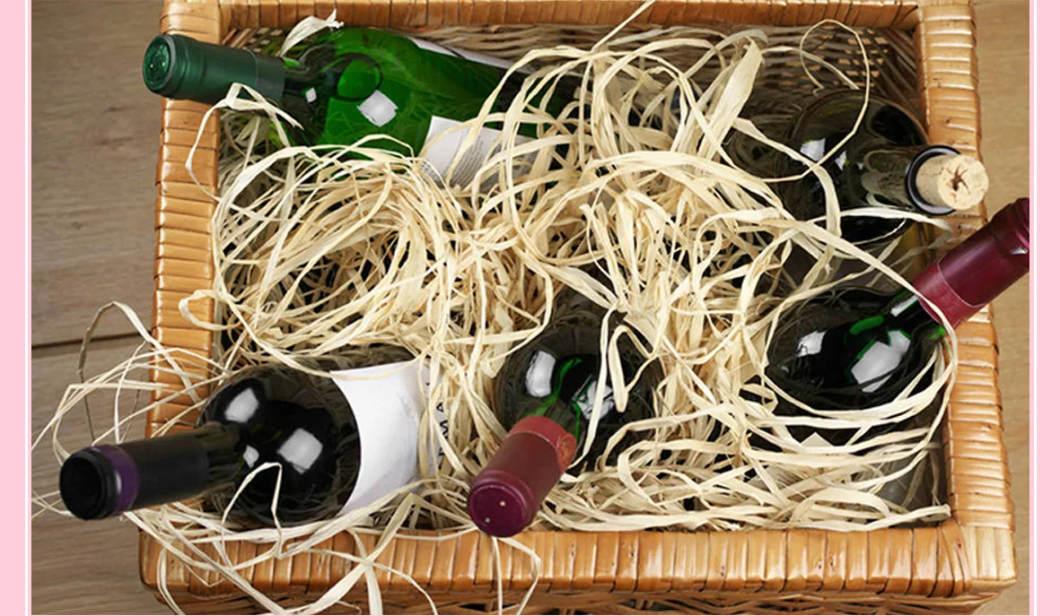 2 упаковки 200 г Lafite Raffia wrap ping для подарочной упаковки мятая наполнителя измельченные обрезки Крафтовая бумага упаковка материал декор