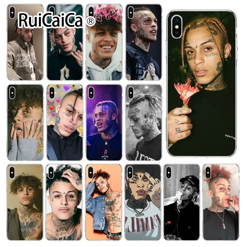 Ruicaica Lil Skies Pattern TPU мягкие Аксессуары для телефонов Чехол мобильного телефона iPhone 6S