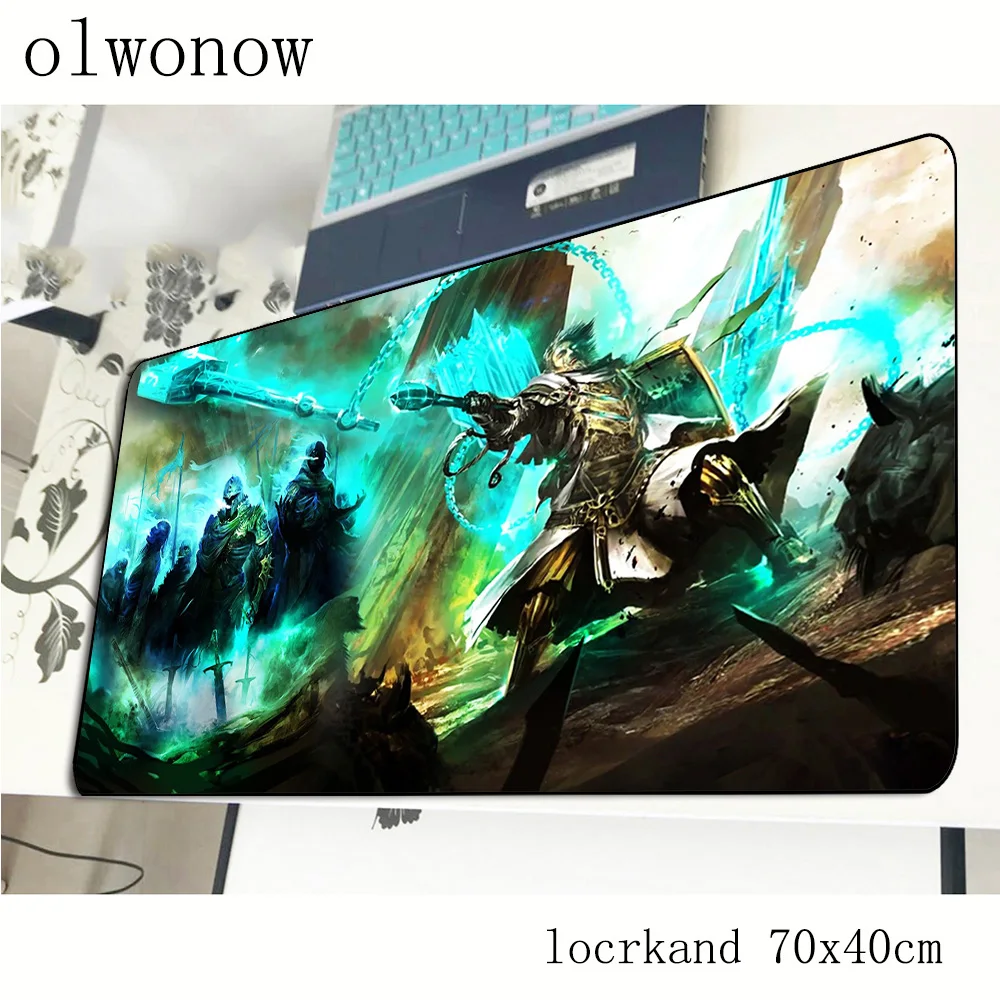 Гильдии войны коврик для мыши 700x400x3 мм Закрытая край игровой геймер толстый игра