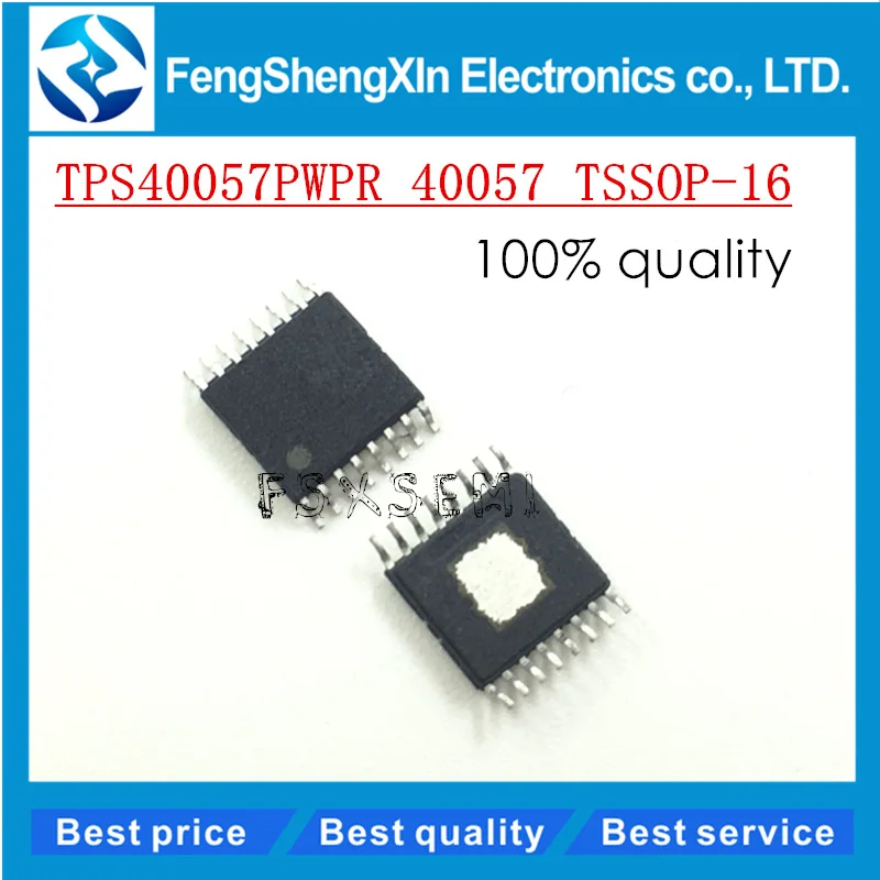 

10 шт./лот TPS40057PWPR TPS40057PW 40057 TPS40057 HTSSOP-16 IC REG CTRLR BUCK PWM