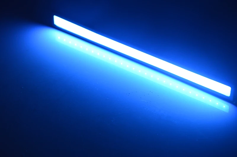 2x17 см Автомобильный светодиодный COB DRL Противотуманные светильник