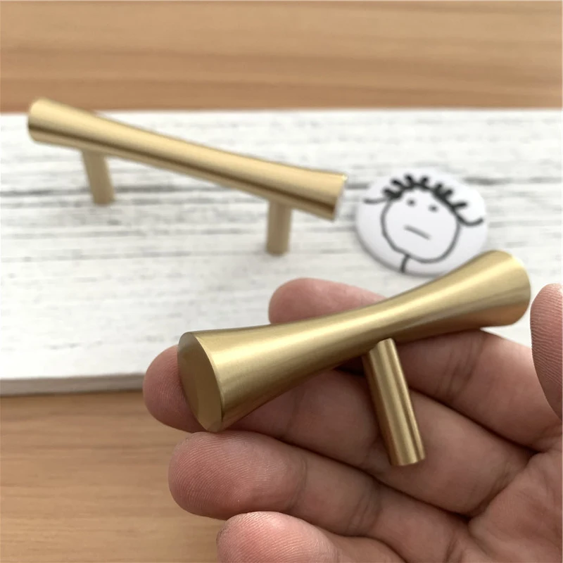 LCH твердая латунная дверная ручка ящика шкафа новый дизайн художественная мебель