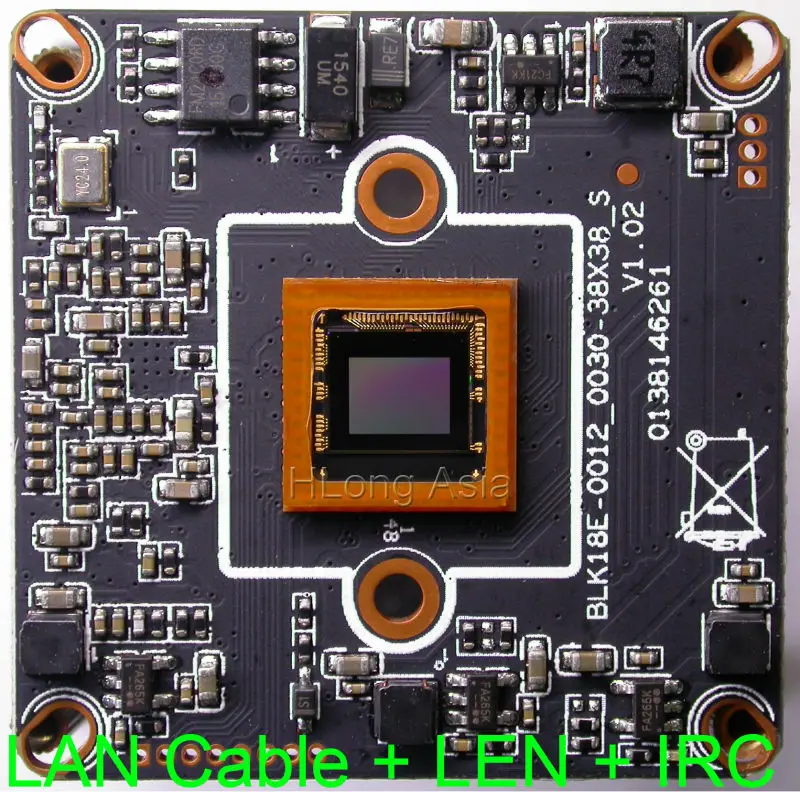 IPC (720P) 1/3 &quotAptina AR0130 CMOS датчик изображения + Hi3518E модуль IP камеры видеонаблюдения