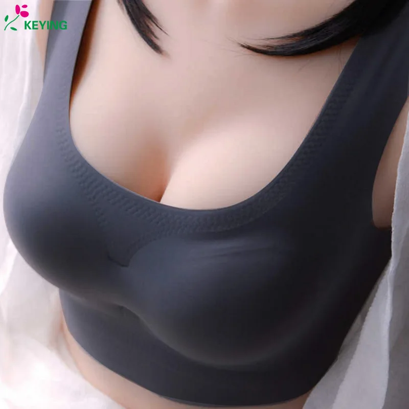 Женский бюстгальтер без косточек KEYING Быстросохнущий с эффектом пуш-ап