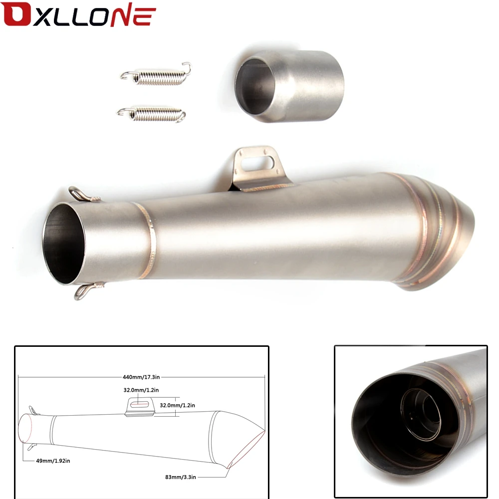 

Universal motorcycle Muffler Exhaust For honda PCX 125/150 PCX125/150 PCX150 PCX 150 all year