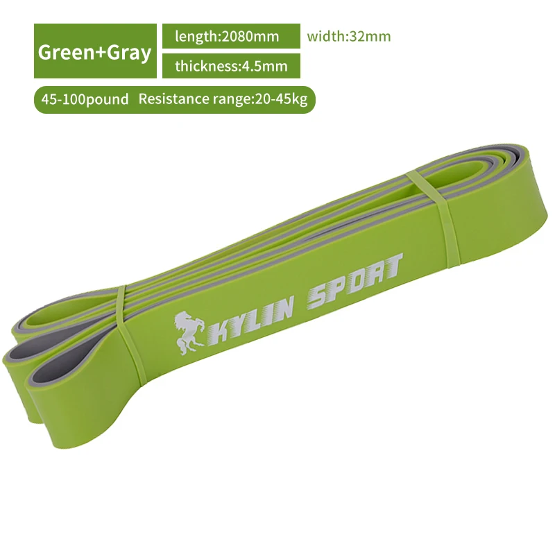 Набор из 4 резинок для упражнений набор резиновых трубок йоги пилатеса фитнеса