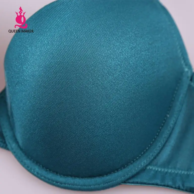 Queenmaker Push Up Нижнее бельё бюстгальтер/Нижнее Бельё для девочек Для женщин большой