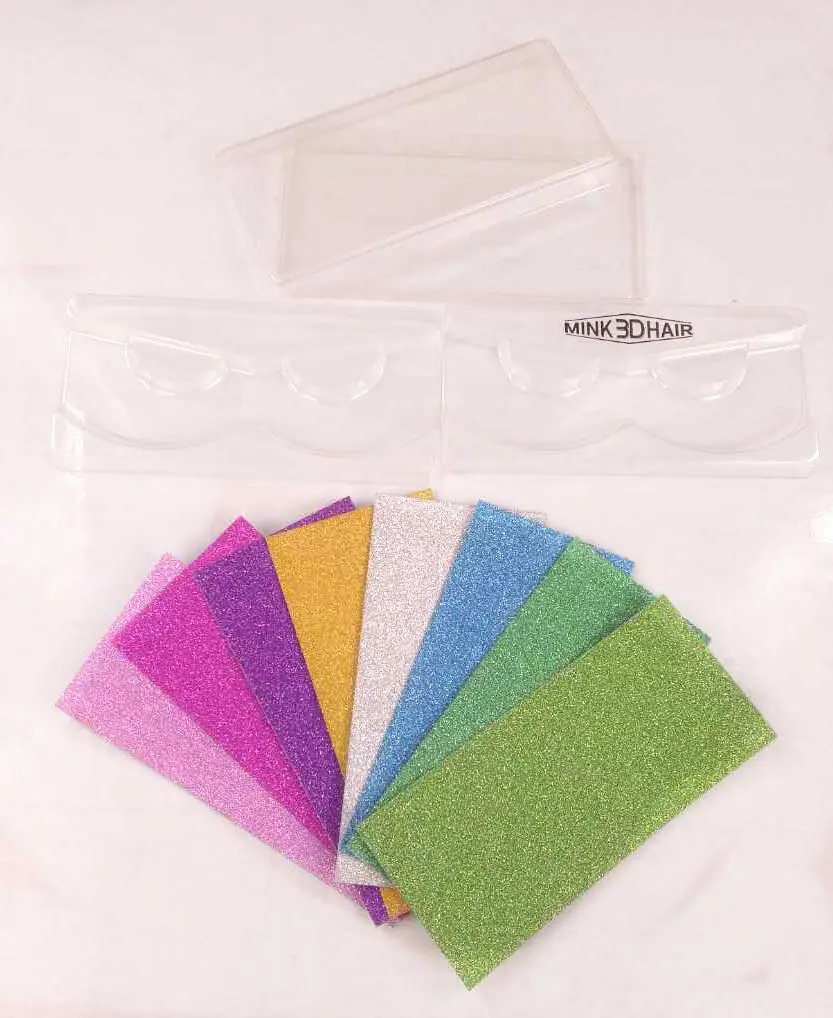 10 компл./лот квадратная упаковочная коробка для ресниц пустые ресницы