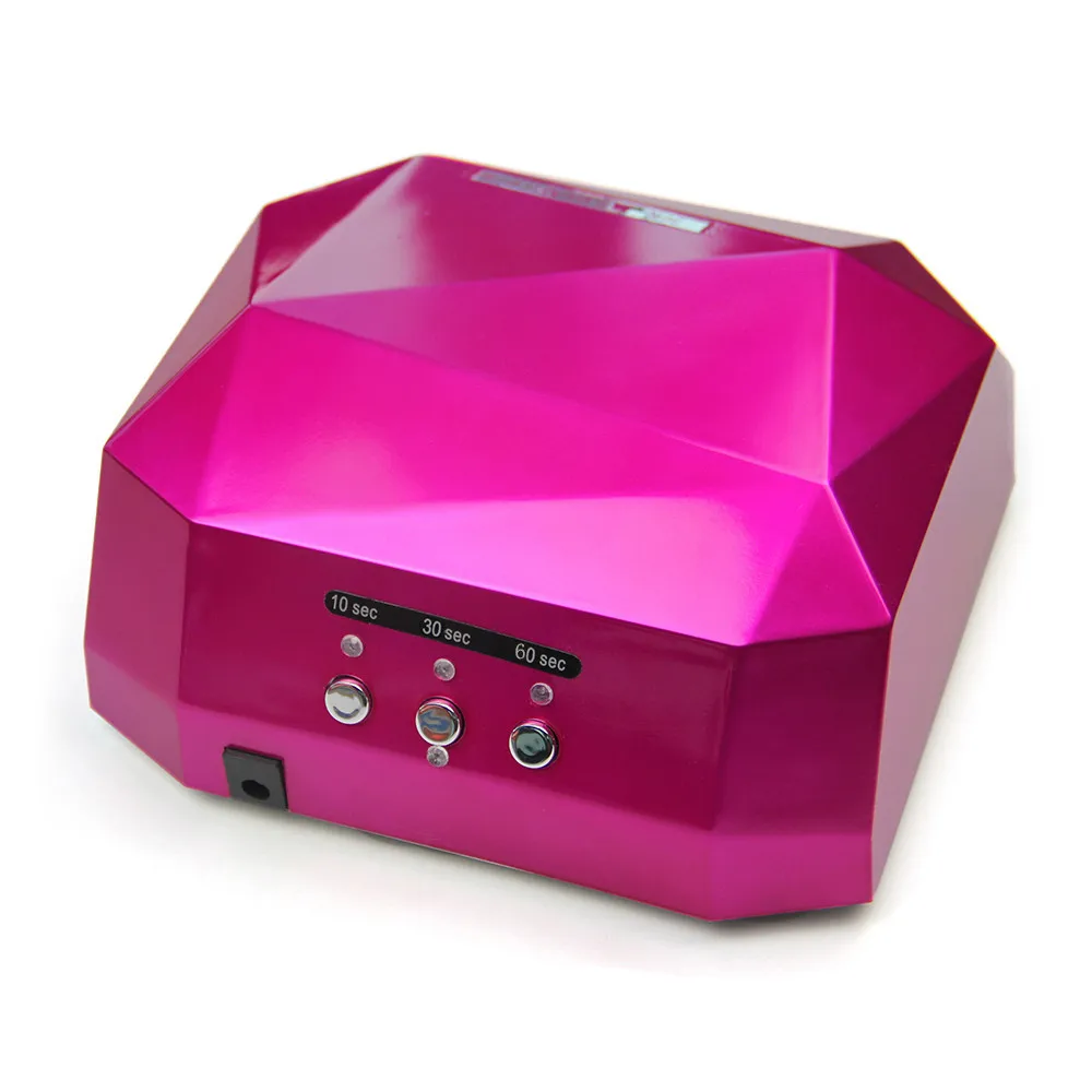 36W LED Lamp Nail Dryer UV Big Diamond Shaped Long Life CCFL Curing for Gel Polish Art Tools | Красота и здоровье