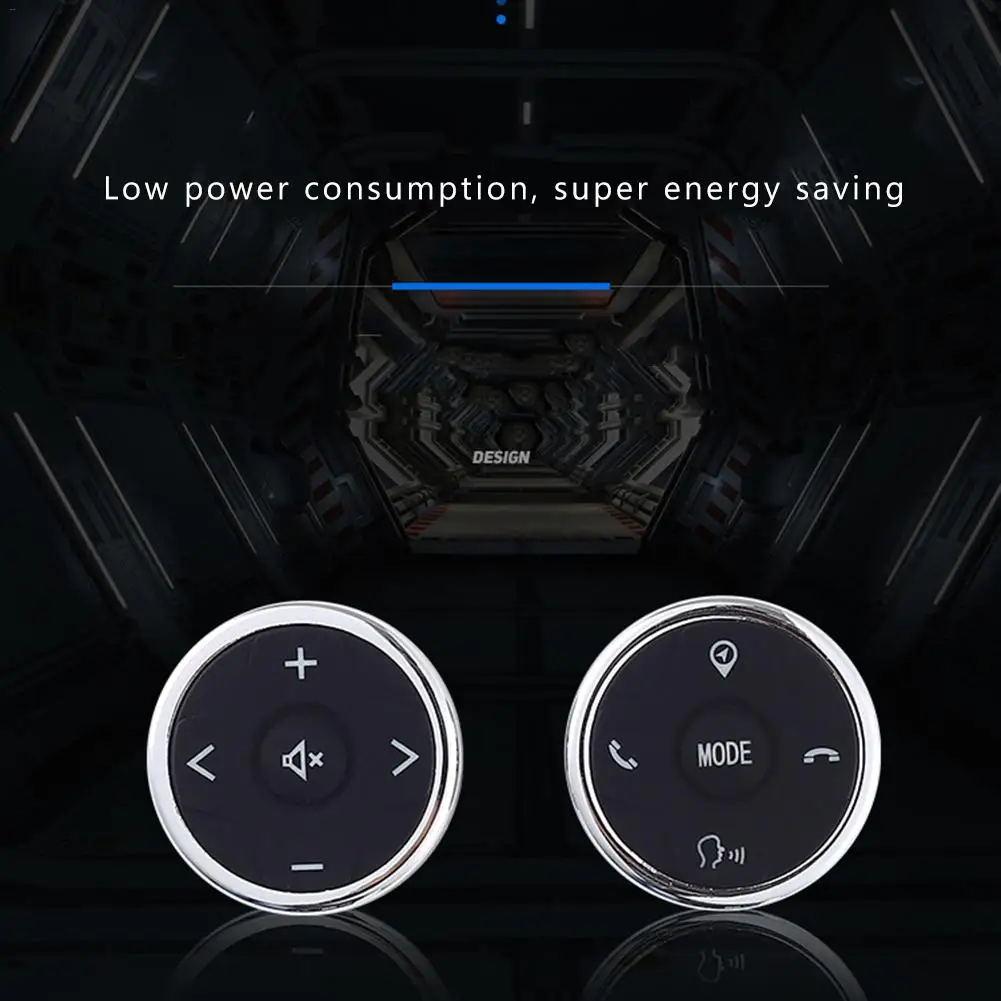 Универсальное автомобильное управление рулевым колесом 4Key музыка беспроводной