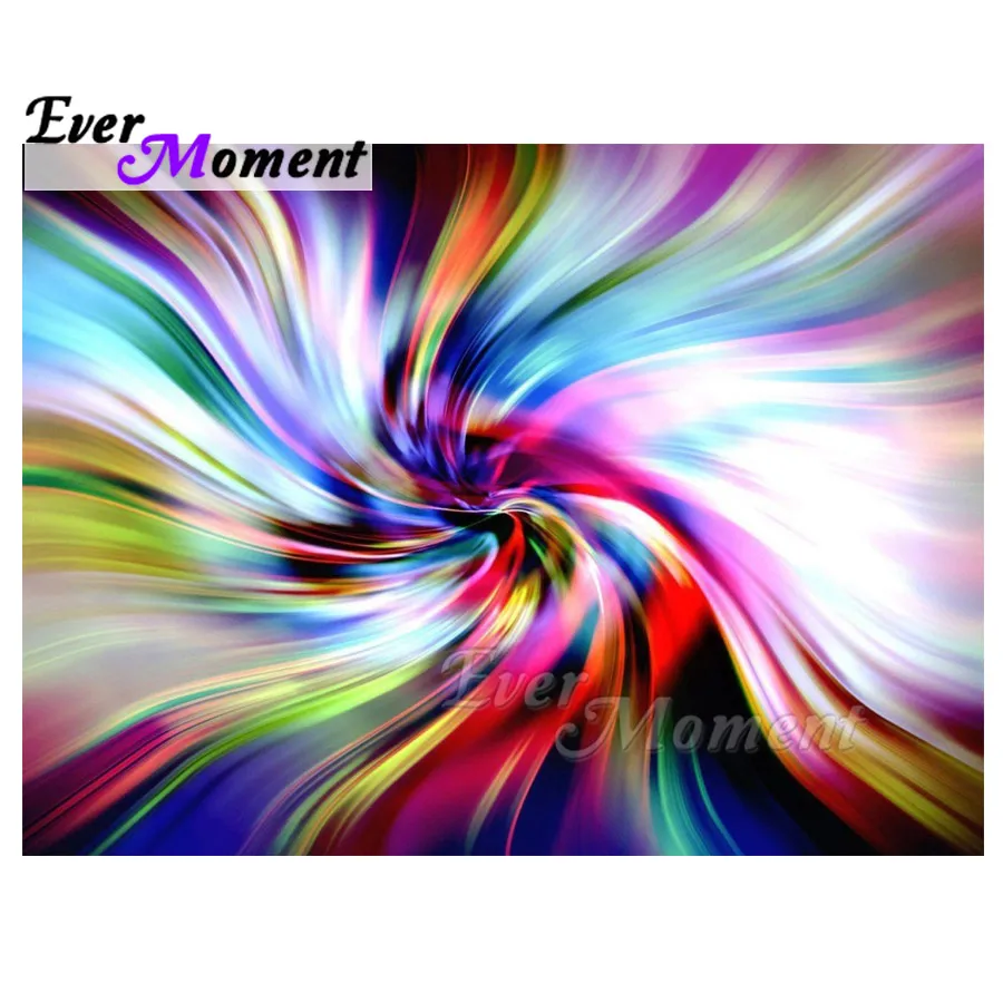Алмазная живопись Ever Moment, полная квадратная дрель, красочное изображение, стразы, алмазная вышивка, украшение для дома, мозаика 3F725