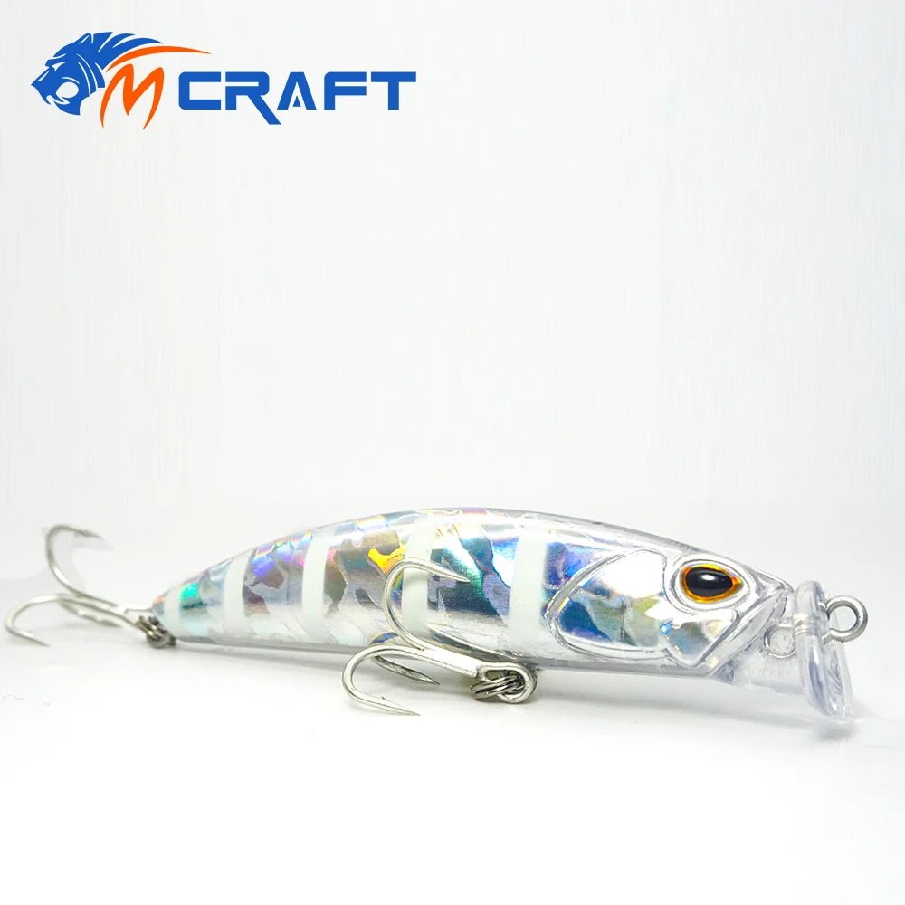 Приманка для рыбной ловли плавающая приманка в форме гольяна жесткая 82 мм 11