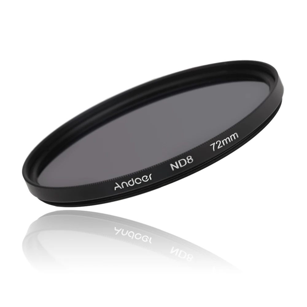 Набор фильтров для фотосъемки Andoer 72 мм UV + CPL FLD ND Ультрафиолетовый флуоресцентный