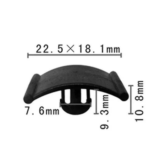 50 шт Высоко Качественный капот изоляции зажим зажимы фиксатор для G M 90355604 OPEL 1162488