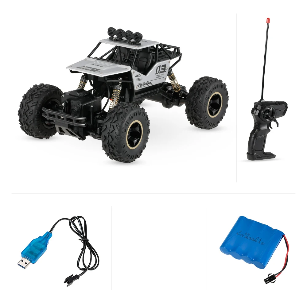 1:16 RC автомобиль с дистанционным управлением 6288A 2 4G корпус из сплава гусеничный