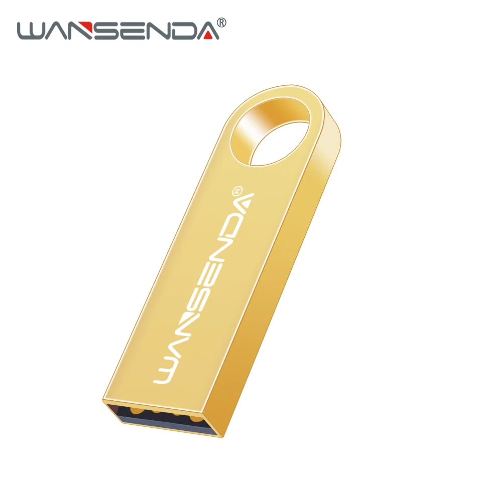 WANSENDA металлический USB флеш накопитель 4 ГБ 8 16 326 Гб|USB флэш-накопители| |