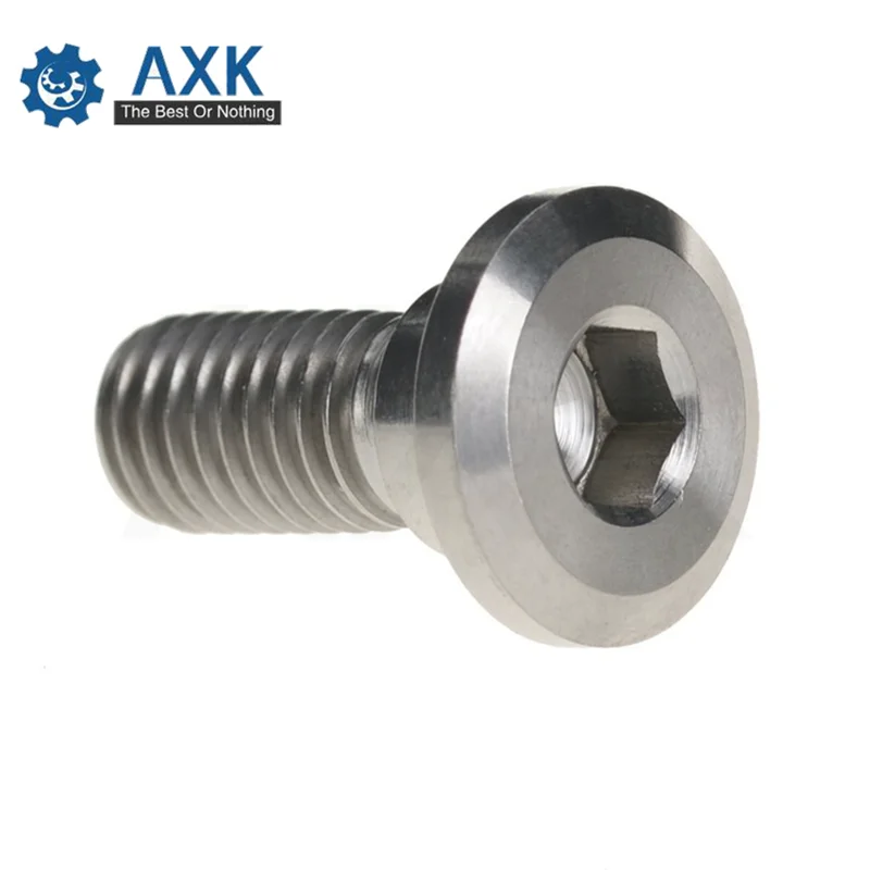 5 шт. M8 * 22 мм титановые винты Ti Болт с шестигранной головкой для Suzuki дисковые