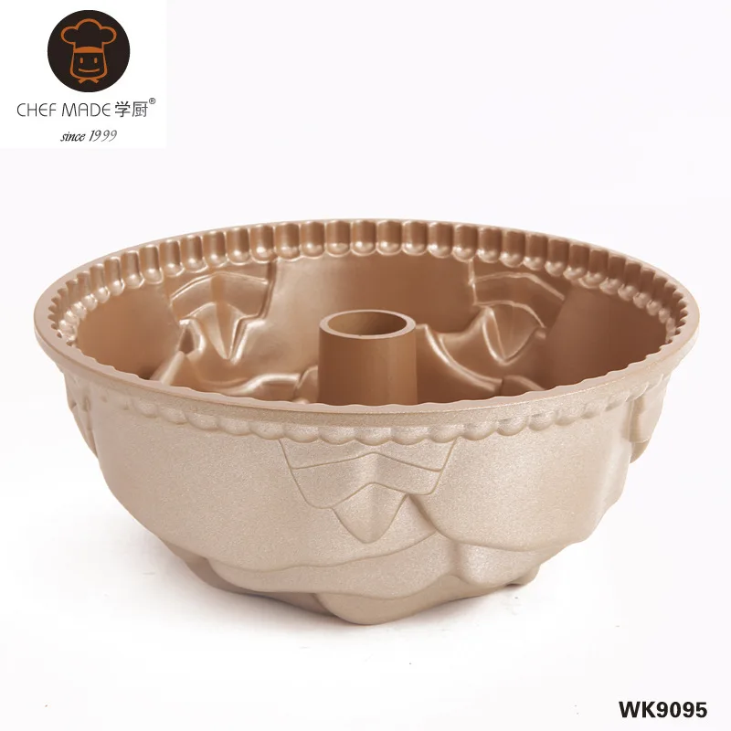 Сковорода для торта мини антипригарный пирог с золотой розой|baking dish|chef madebaking pan |