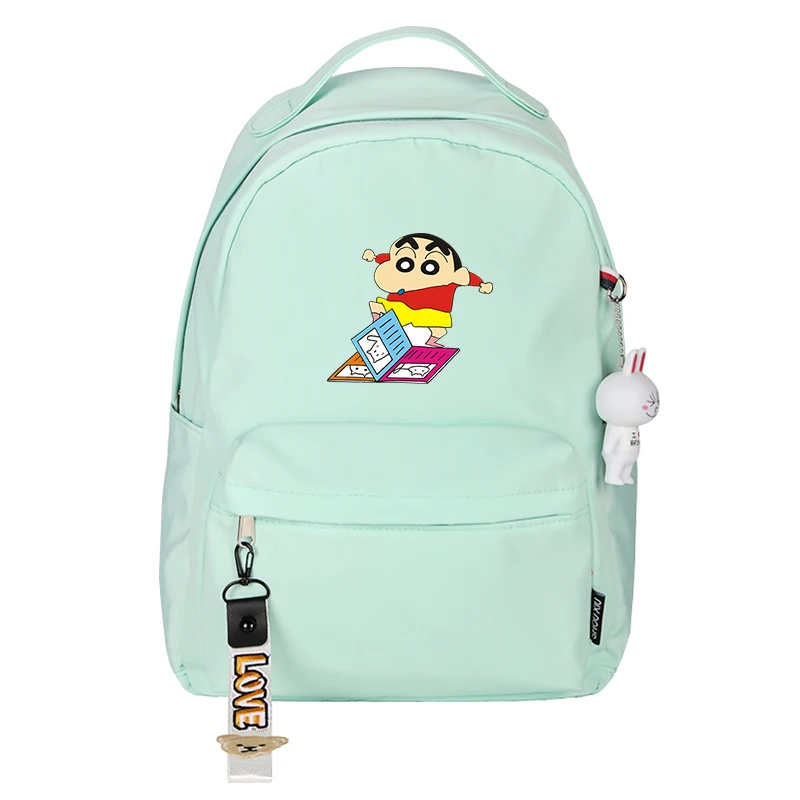 11 Crayon Shin-chan рюкзак с принтом Kawaii детские школьные сумки леденцовых цветов женский милый рюкзак туристический рюкзак Ainme Bagpack - Цвет: 11