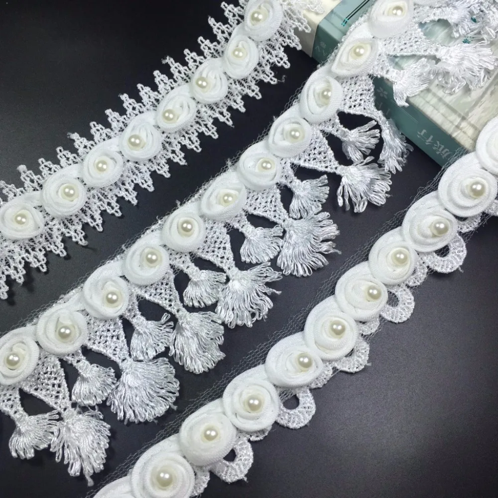 H009 3 см шифоновая сетчатая Цветочная отделка для ногтей свадебный 3D цветок Сделай