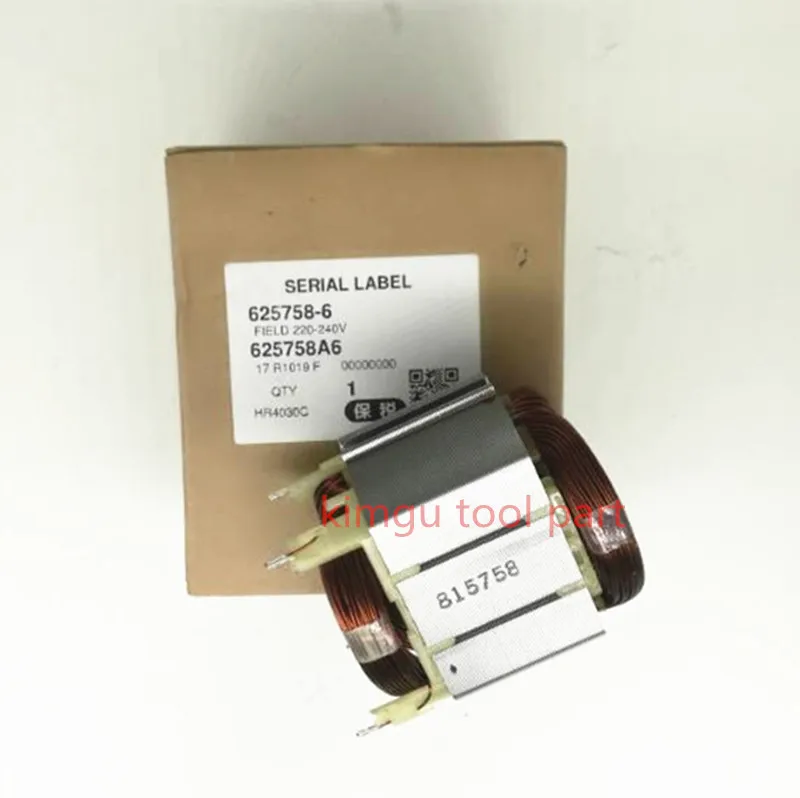 AC220V 230V 625758 6 статора Makita HR4013C HR4001CX HR4011C HR4001CX2 HR4001CX1 HR4001C HR4030C Аксессуары | Отзывы и видеообзор
