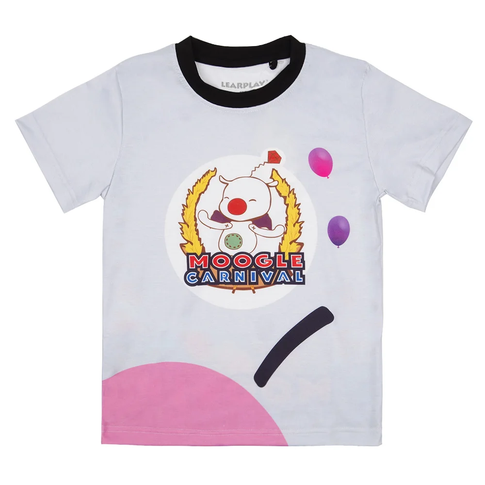 Moogle Tshirt FF15 Moogle Chocobo футболка шапки Final Fantasy XV ноктис люцис кэлум карнавальные футболки мужская рубашка с коротким рукавом повседневные футболки - Цвет: Moogle Tshirt