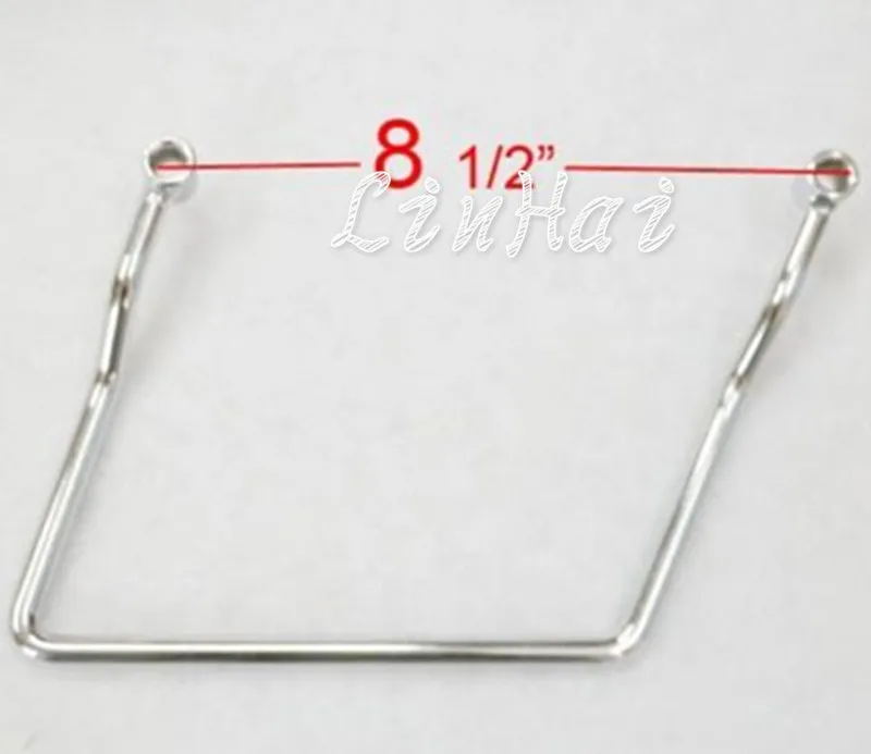 Хромированная стальная сумка для седла Опорный кронштейн подходит Yamaha V Star XVS