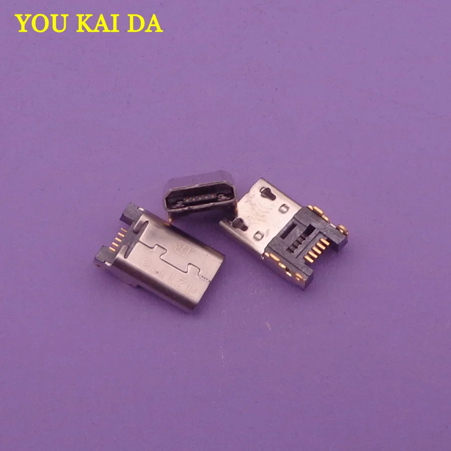 10 шт./лот разъем Micro USB 5pin для Amazon Kindle Fire зарядный порт запасные части длинного