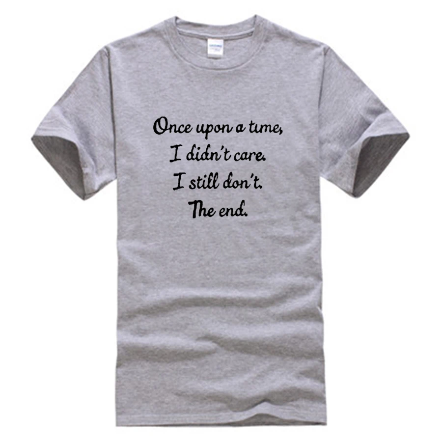 Женская футболка с буквенным принтом раз за разом мне все равно я не буду The End DOMI