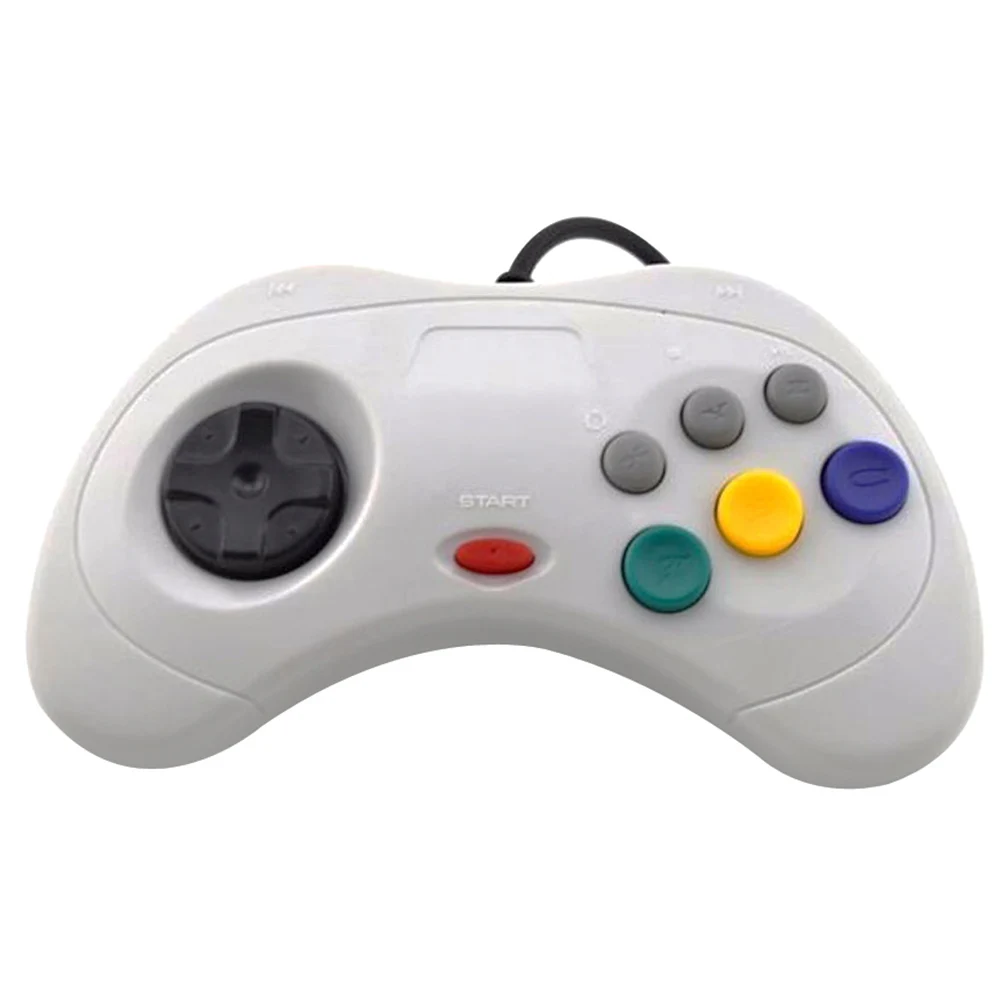 Проводной USB Классический игровой контроллер джойстик для системы Sega Saturn| |