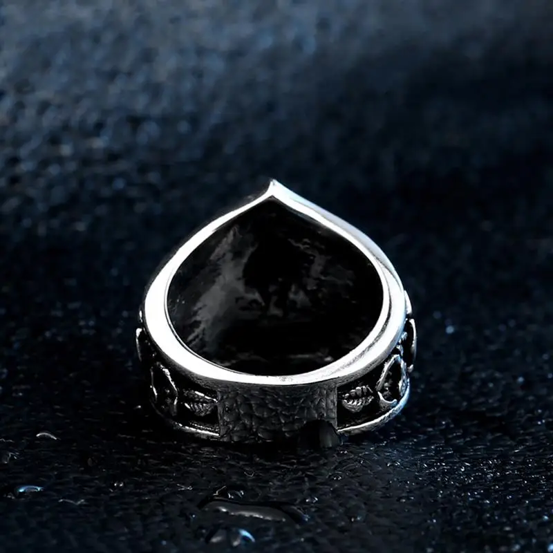 Lostpiece серебро Цвет панк Титан Нержавеющая сталь геометрический пентаграмма